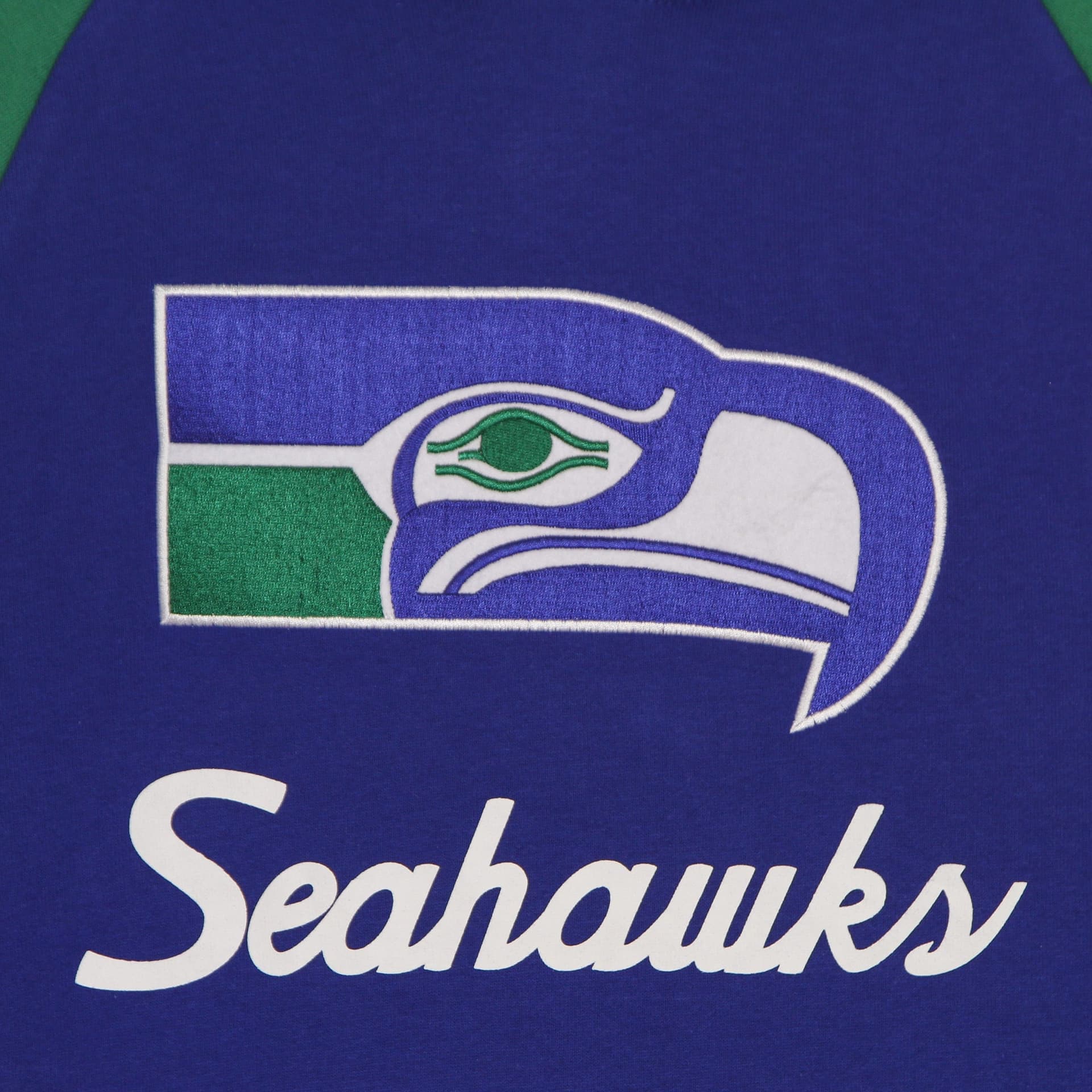MITCHELL &amp; NESS Felpa Cappuccio Manica Corta Uomo Nfl Fleece Hoodie Seasea Royal Blue da uomo in Felpe con cappuccio Drestige - Casamassima, commercioVirtuoso.it