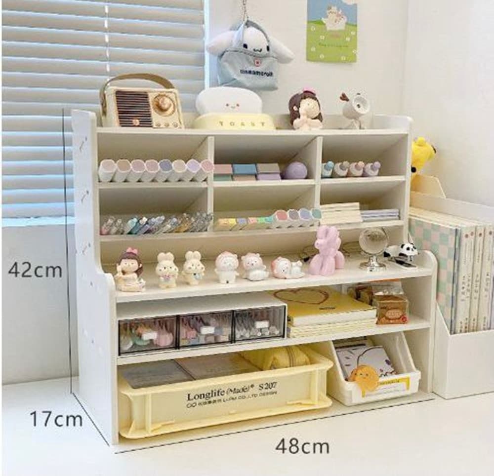 ORGANIZER DA SCRIVANIA MULTIUSO IN LEGNO PER CAMERETTA BAMBINI SCAFFALE MULTIFUNZIONALE in Organizzatori per cassetti Trade Shop italia - Napoli, commercioVirtuoso.it