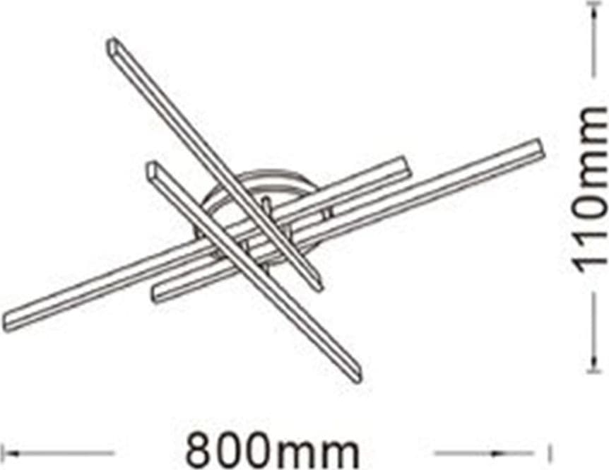 LAMPADA PLAFONIERA DA SOFFITTO MODERNA 45W A LED 3600LM CCT IP20 BIANCO PN-21B3C in Plafoniere Trade Shop italia - Napoli, commercioVirtuoso.it