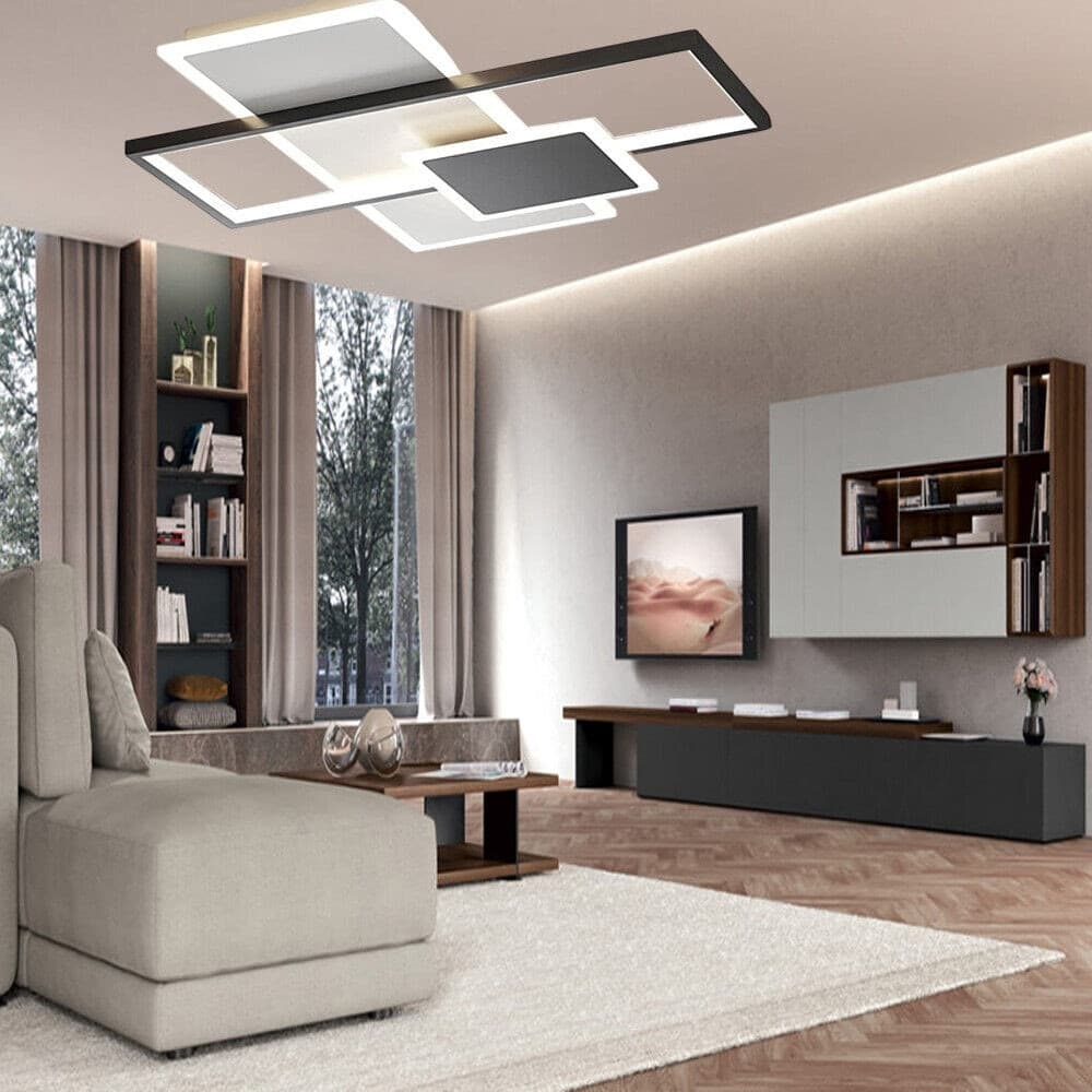 PLAFONIERA DA SOFFITTO A LED 46 W CON TECNOLOGIA CCT CON SWITCH 3 COLORAZIONE C60-3C in Plafoniere Trade Shop italia - Napoli, commercioVirtuoso.it