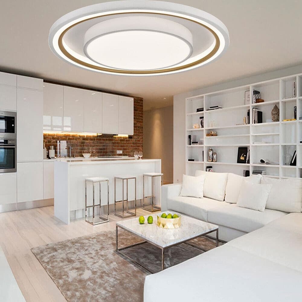 PLAFONIERA LED 35W CCT 3 COLORAZIONI LUCE GESTIBILE CON TELECOMANDO APP BLUETOOTH PN-31-3C in Plafoniere Trade Shop italia - Napoli, commercioVirtuoso.it