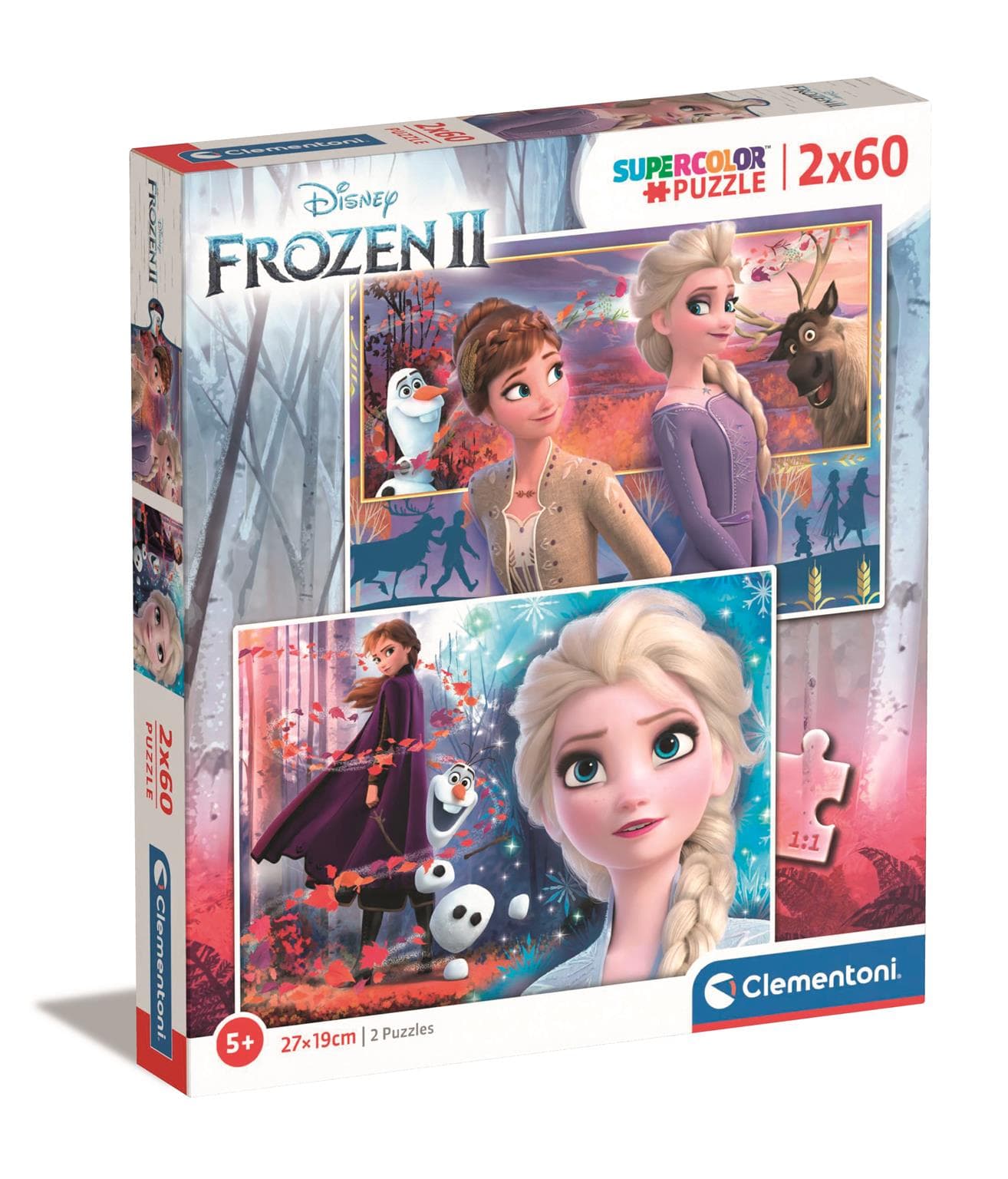 Puzzle 2x60 frozen in Puzzle classici Save The Money - Rimini, commercioVirtuoso.it