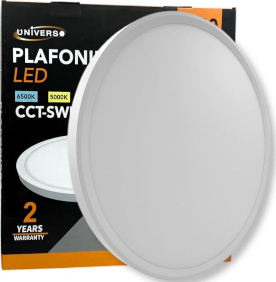 PLAFONIERA ULTRA SLIM LED 30W ROTONDA 40CM IP40 CCT 3IN1 CAMBIA COLORE LUCE MXDY400-30W-3C in Plafoniere Trade Shop italia - Napoli, commercioVirtuoso.it