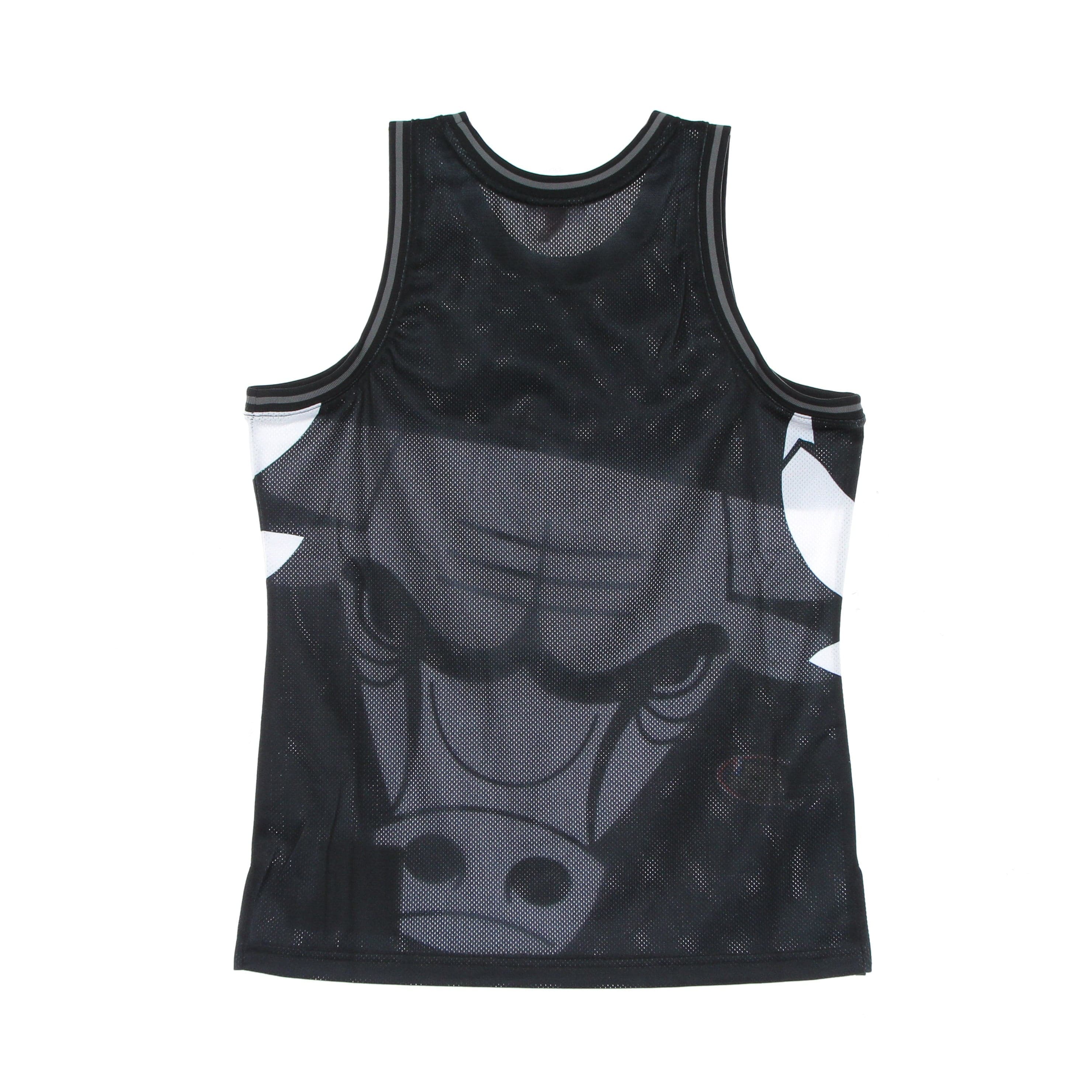 MITCHELL &amp; NESS Canotta Tipo Basket Uomo Nba Big Face 3.0 Fashion Tank Hardwood Classics Chibul Black da uomo in T-Shirt Drestige - Casamassima, commercioVirtuoso.it