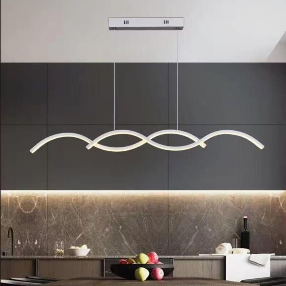LAMPADARIO LED A SOSPENSIONE MODERNO LAMPADA TWIST 26W CCT LUCE VARIABILE 3000K-6500K A43-3C in Lampade a sospensione Trade Shop italia - Napoli, commercioVirtuoso.it