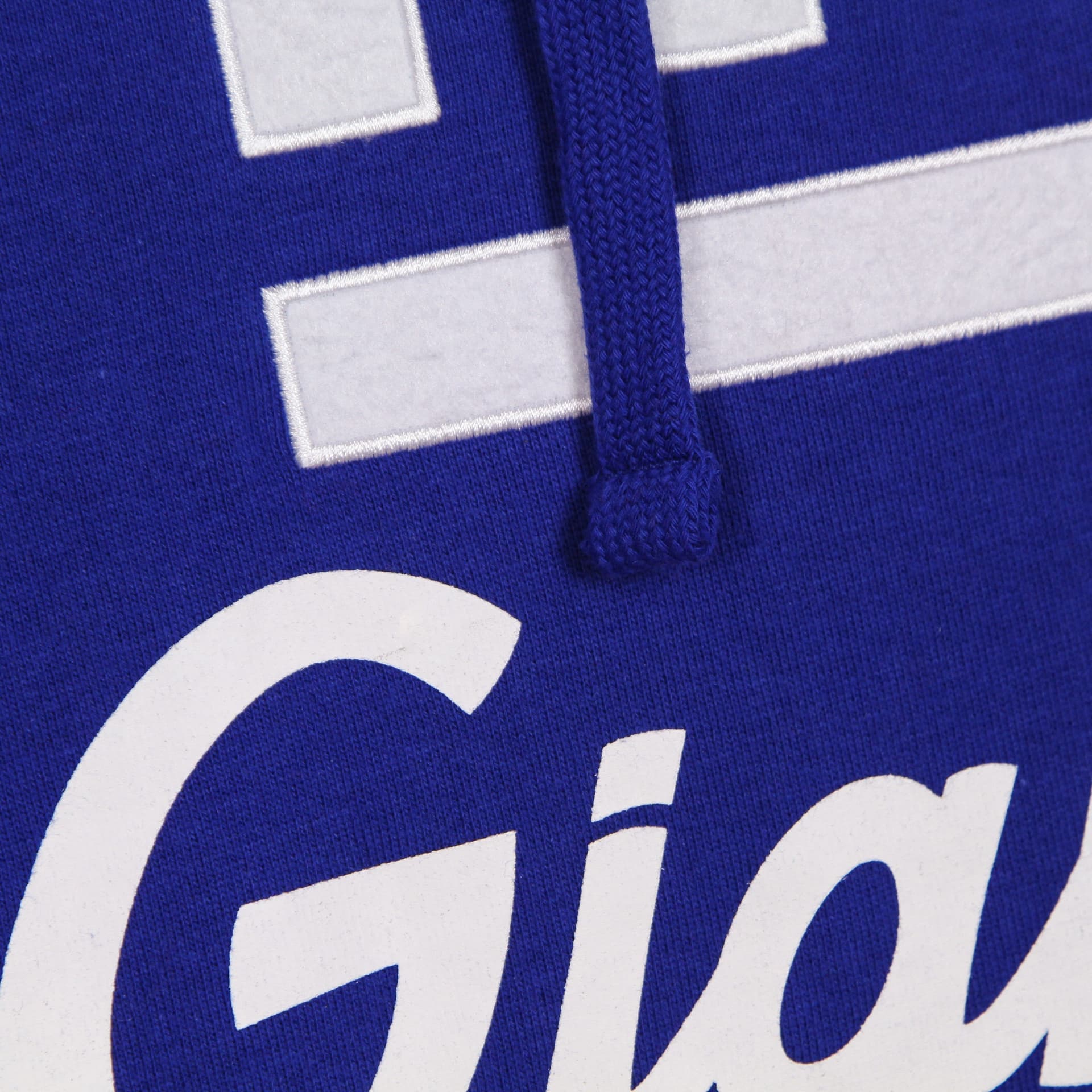 MITCHELL &amp; NESS Felpa Cappuccio Manica Corta Uomo Nfl Fleece Hoodie Neygia Royal Blue da uomo in Felpe con cappuccio Drestige - Casamassima, commercioVirtuoso.it