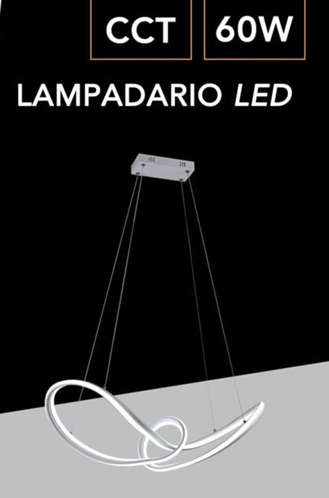 LAMPADARIO LED INTRECCIATO A FIOCCO A SOSPENSIONE 60W CCT 3 COLORAZIONE DI LUCE A59-B3C in Lampade a sospensione Trade Shop italia - Napoli, commercioVirtuoso.it