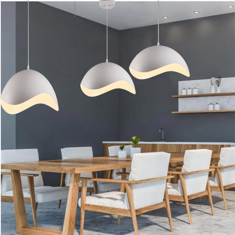 LAMPADARIO A SOSPENSIONE CONTEMPORANEO E27 LAMPADA PENDENTE CUCINA ISOLA SOGGIORNO A23 in Lampade a sospensione Trade Shop italia - Napoli, commercioVirtuoso.it