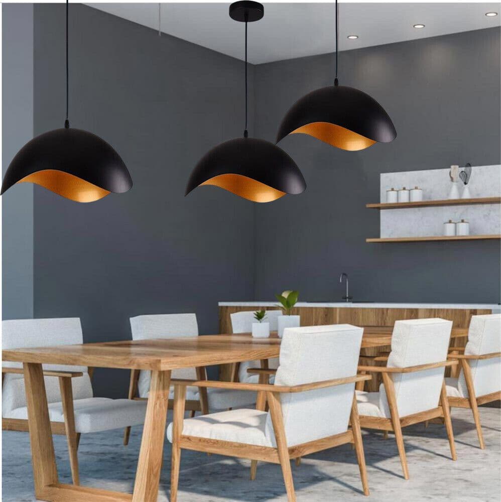 LAMPADARIO A SOSPENSIONE CONTEMPORANEO E27 LAMPADA PENDENTE CUCINA ISOLA SOGGIORNO A23 in Lampade a sospensione Trade Shop italia - Napoli, commercioVirtuoso.it