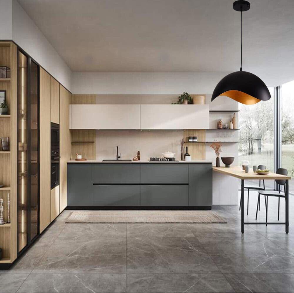 LAMPADARIO A SOSPENSIONE CONTEMPORANEO E27 LAMPADA PENDENTE CUCINA ISOLA SOGGIORNO A23 in Lampade a sospensione Trade Shop italia - Napoli, commercioVirtuoso.it