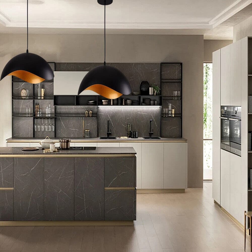 LAMPADARIO A SOSPENSIONE CONTEMPORANEO E27 LAMPADA PENDENTE CUCINA ISOLA SOGGIORNO A23 in Lampade a sospensione Trade Shop italia - Napoli, commercioVirtuoso.it