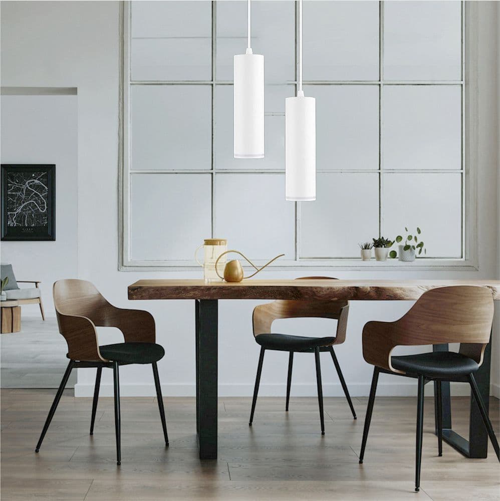 LAMPADARIO A SOSPENSIONE DA SOFFITTO FORMA CILINDRICA LAMPADA PENDENTE ATTACCO GU10 SP-01 in Lampade a sospensione Trade Shop italia - Napoli, commercioVirtuoso.it