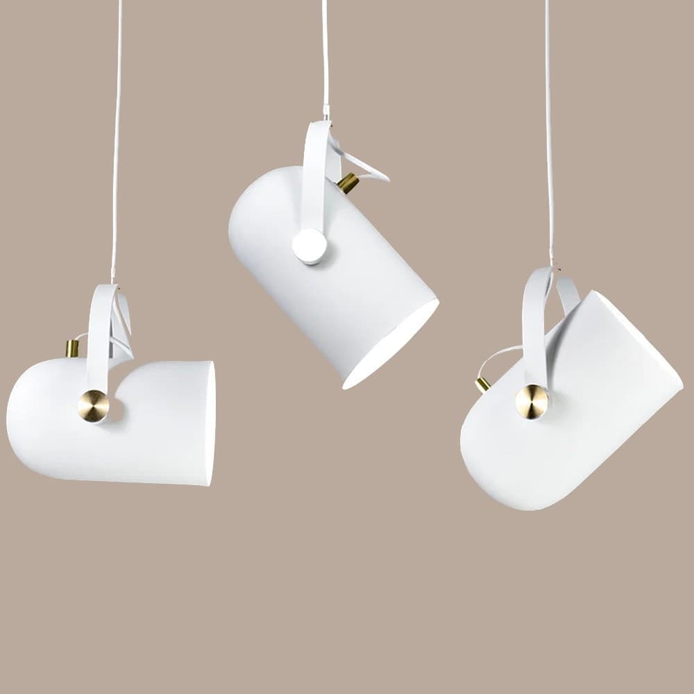 LAMPADARIO A SOSPENSIONE DA SOFFITTO DESIGN CON PARALUME ORIENTABILE ATTACCO E27 IP20 A21 in Lampade a sospensione Trade Shop italia - Napoli, commercioVirtuoso.it