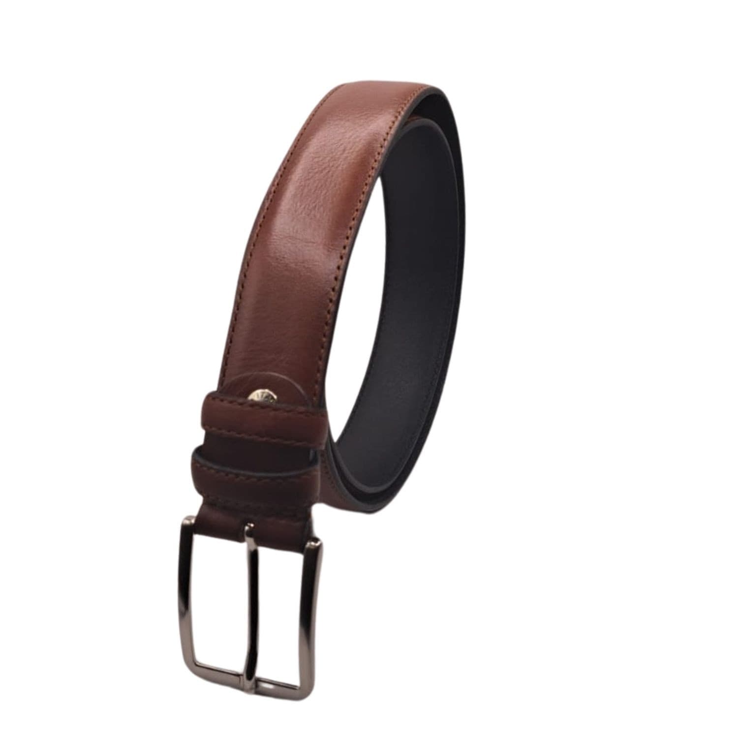 Cintura Cinta Uomo In Vera Pelle Made in Italy Cuoio Casual Classica Regolabile Marrone Chiara Ecoprice® in Cinture Ecoprice.it - Avellino, commercioVirtuoso.it