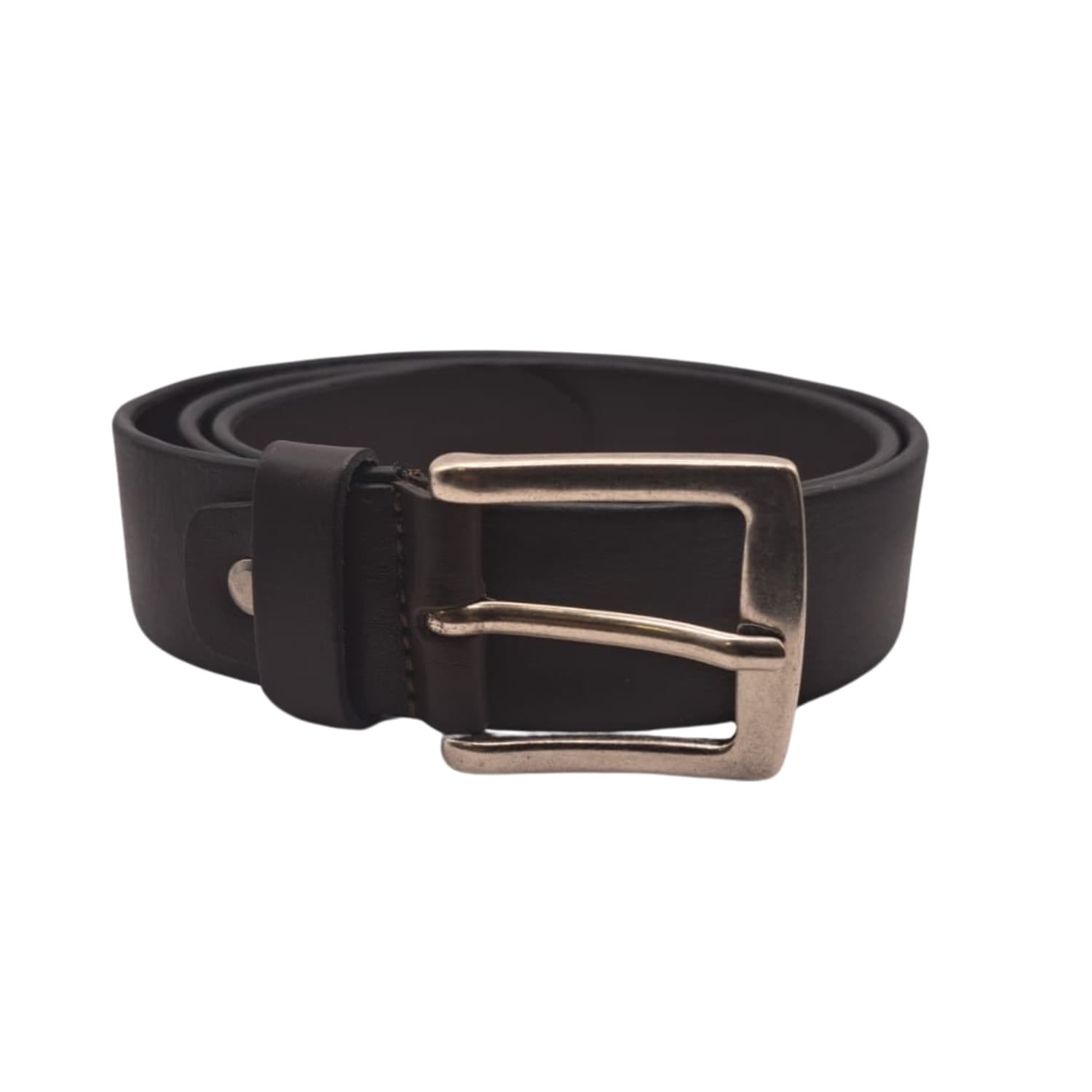 Cintura Cinta Uomo In Vera Pelle Made in Italy Cuoio Casual Classica Regolabile Marrone EcoPrice® in Cinture Ecoprice.it - Avellino, commercioVirtuoso.it