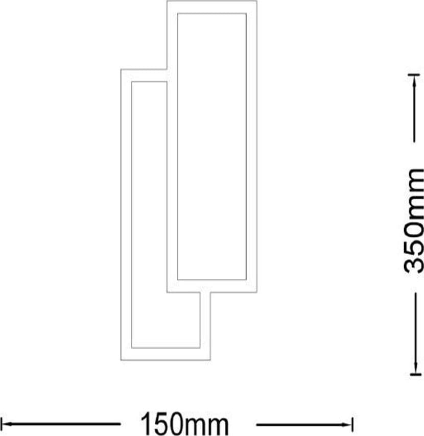 APPLIQUE A LED 15 WATT CON TECNOLOGIA CCT TRE COLORAZIONI DI LUCE CON SWITCH AQ16-3C in Applique Trade Shop italia - Napoli, commercioVirtuoso.it