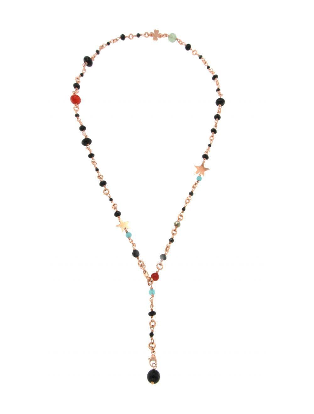 MAMAN ET SOPHIE - COLLANA ROSARIO CON PIETRE MULTI in Collane Alba Gioielli - Casoria, commercioVirtuoso.it