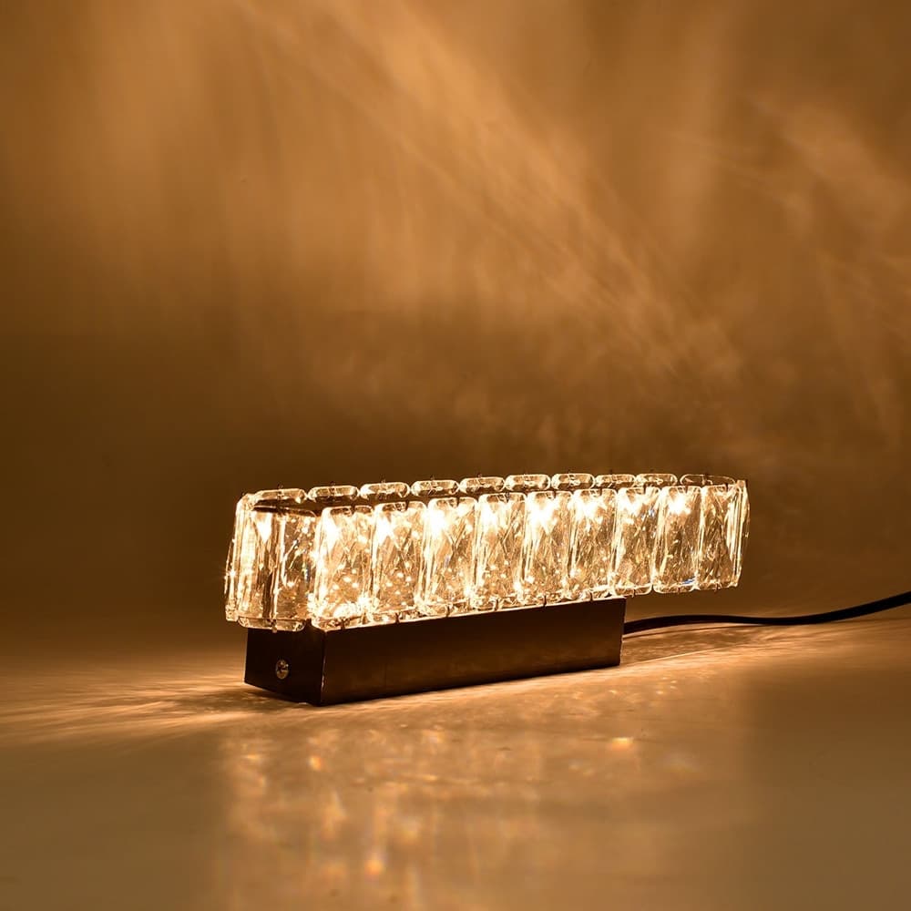 APPLIQUE LED LAMPADA DA PARETE 5W IN ACCIAIO VETRO INTERRUTTORE CCT SWITCH MODERNO AQ21-3C in Applique Trade Shop italia - Napoli, commercioVirtuoso.it