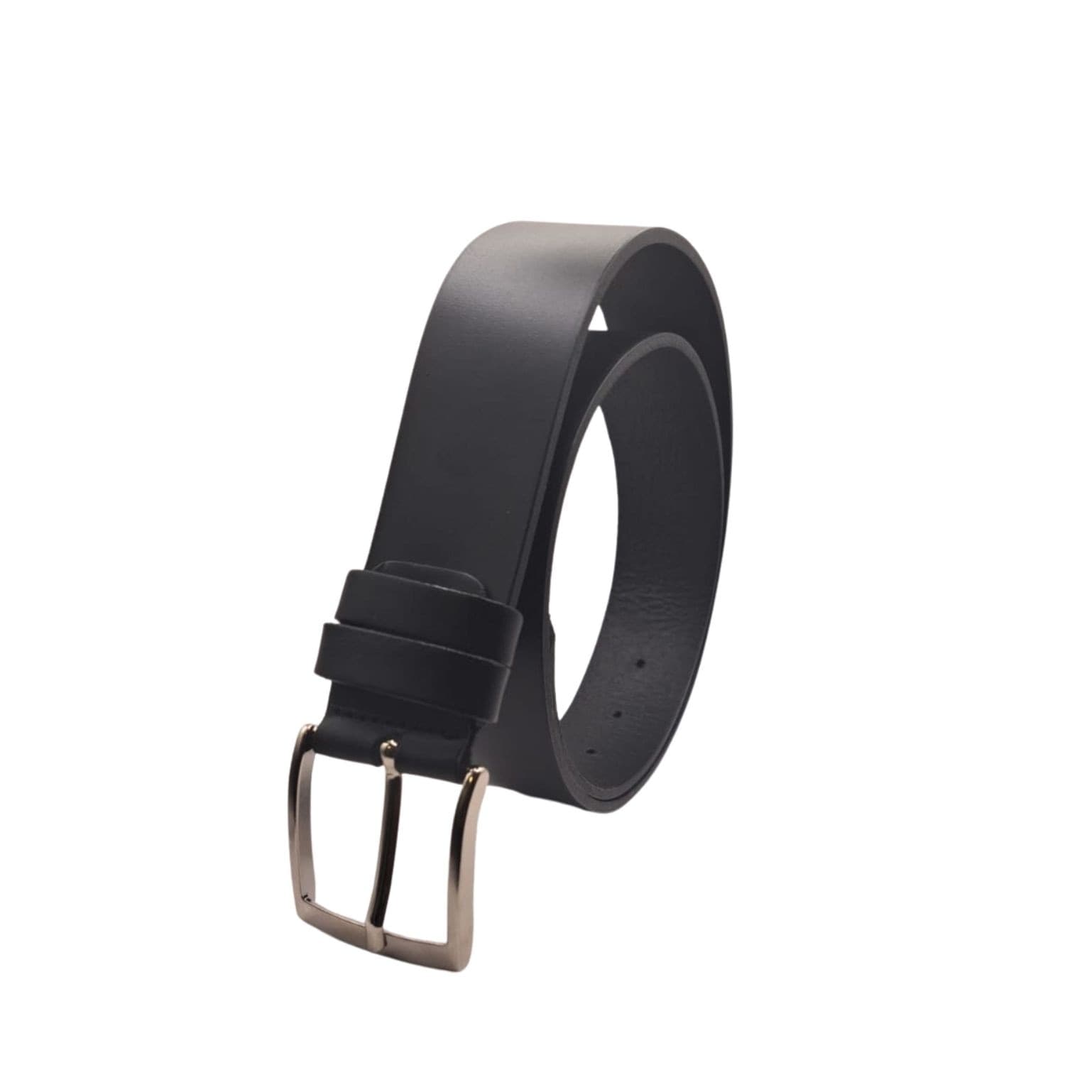 Cintura Cinta Uomo In Vera Pelle Made in Italy Cuoio Casual Classica Regolabile Nera Ecoprice® in Cinture Ecoprice.it - Avellino, commercioVirtuoso.it