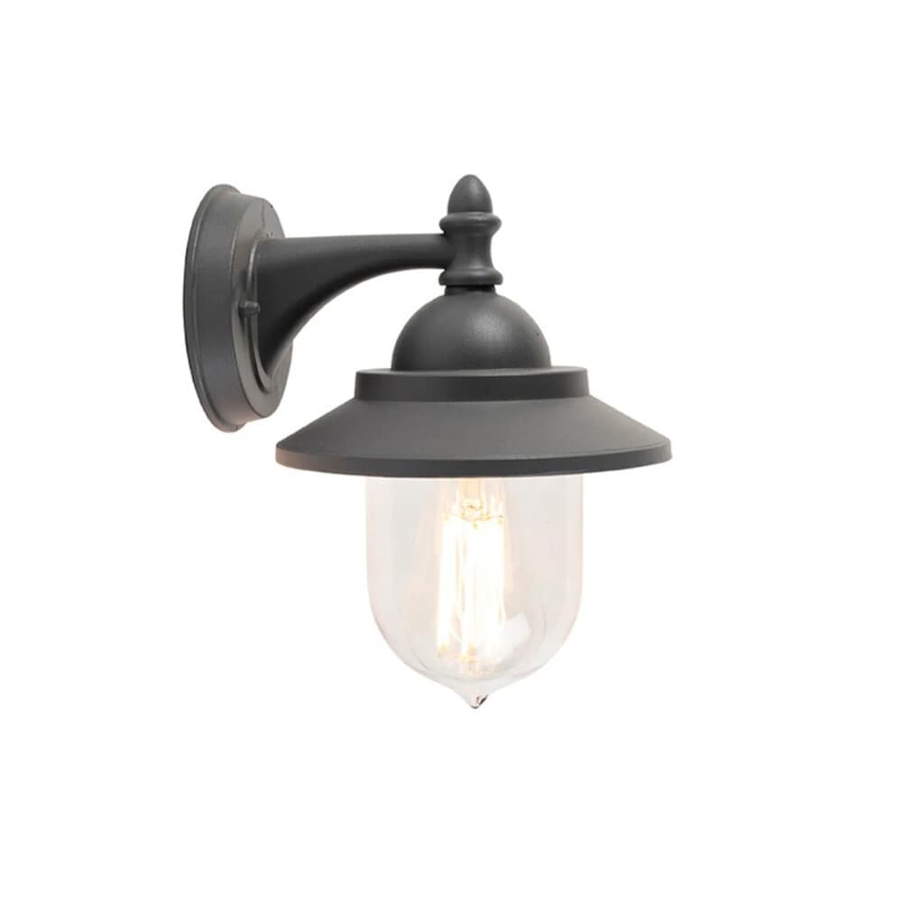 LANTERNA A PARETE STILE RETRÒ LAMPADA DA MURO PER GIARDINO FACCIATE E27 IP44 524WA-B247 in Lampade da parete Trade Shop italia - Napoli, commercioVirtuoso.it