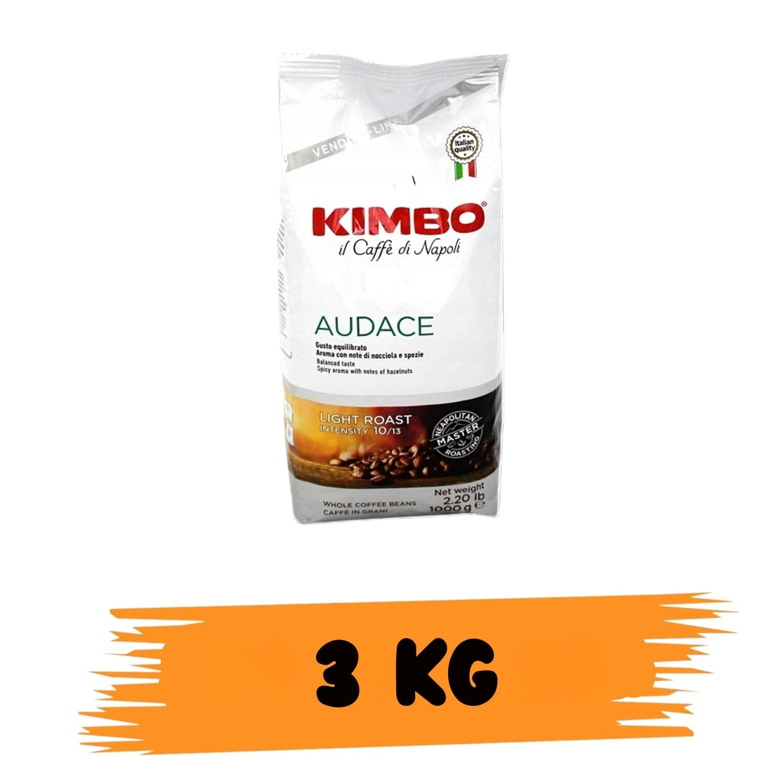 Kimbo Caffè In Grani Linea Vending Miscela Audace 1 kg