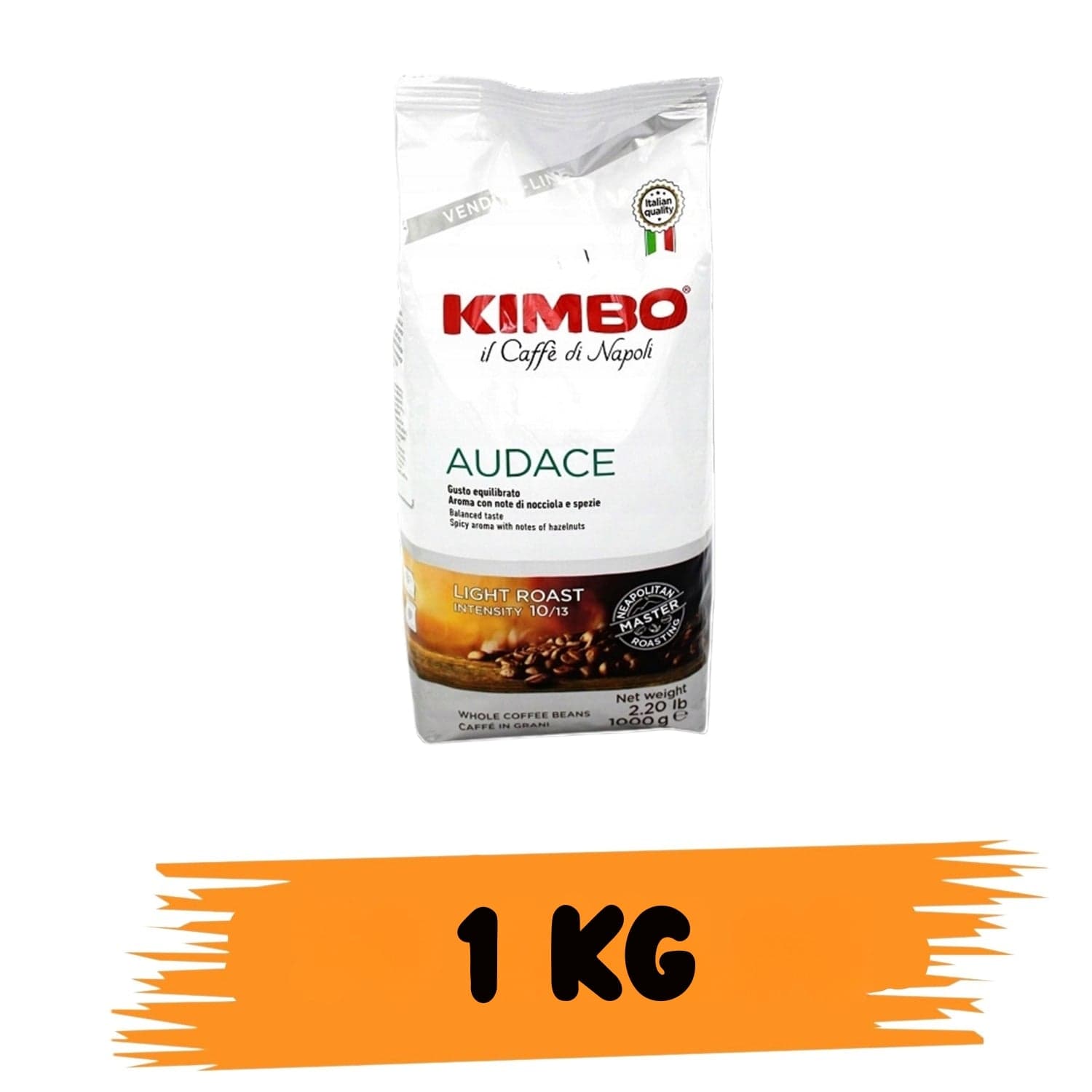 Kimbo Caffè In Grani Linea Vending Miscela Audace 1 kg in Chicchi di caffè tostati Ecoprice.it - Avellino, commercioVirtuoso.it