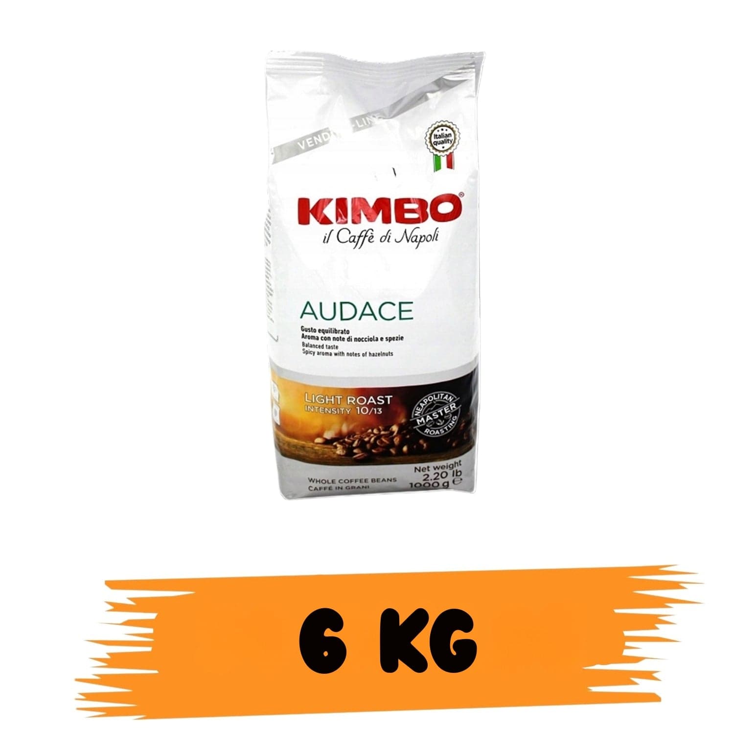 Kimbo Caffè In Grani Linea Vending Miscela Audace 1 kg in Chicchi di caffè tostati Ecoprice.it - Avellino, commercioVirtuoso.it
