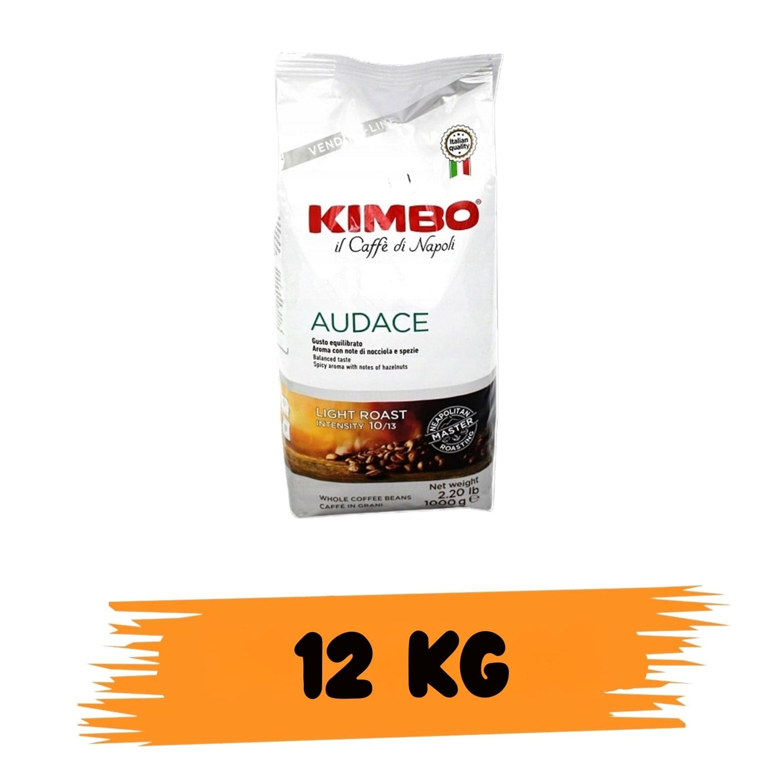 Kimbo Caffè In Grani Linea Vending Miscela Audace 1 kg in Chicchi di caffè tostati Ecoprice.it - Avellino, commercioVirtuoso.it