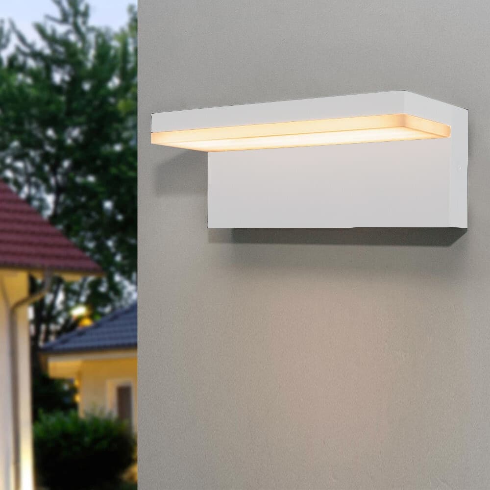 APPLIQUE A LED 10 WATT LAMPADA DA PARETE PER BALCONI GIARDINO IP54 CCT SWITCH B82-3C in Lampade da parete Trade Shop italia - Napoli, commercioVirtuoso.it