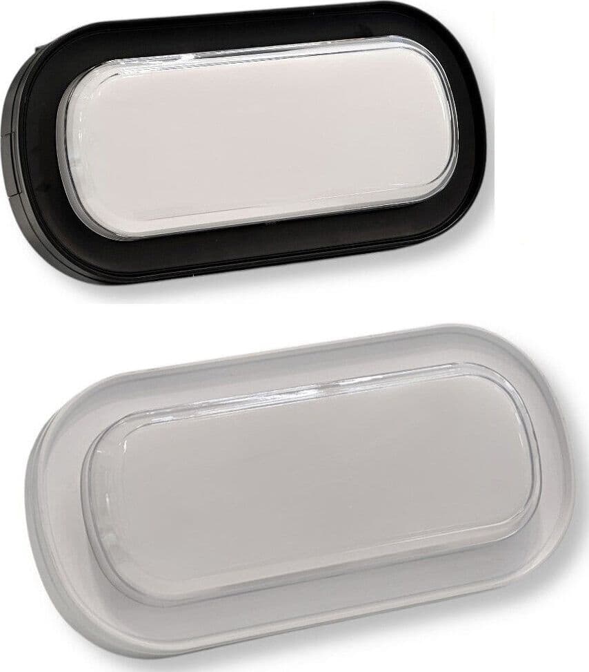 APPLIQUE A LED DA PARETE PLAFONIERA SOFFITTO OVALE 23 WATT CCT SWITCH IP65 XG-907-3C in Lampade da parete Trade Shop italia - Napoli, commercioVirtuoso.it