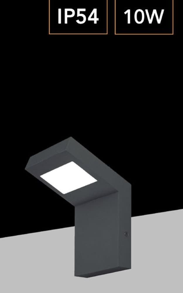 LAMPADA APPLIQUE LED DA GIARDINO 10W IP54 LAMPIONE BOLLARD DA MURO LUCE 4000K 954WA-H160 in Lampade da parete Trade Shop italia - Napoli, commercioVirtuoso.it