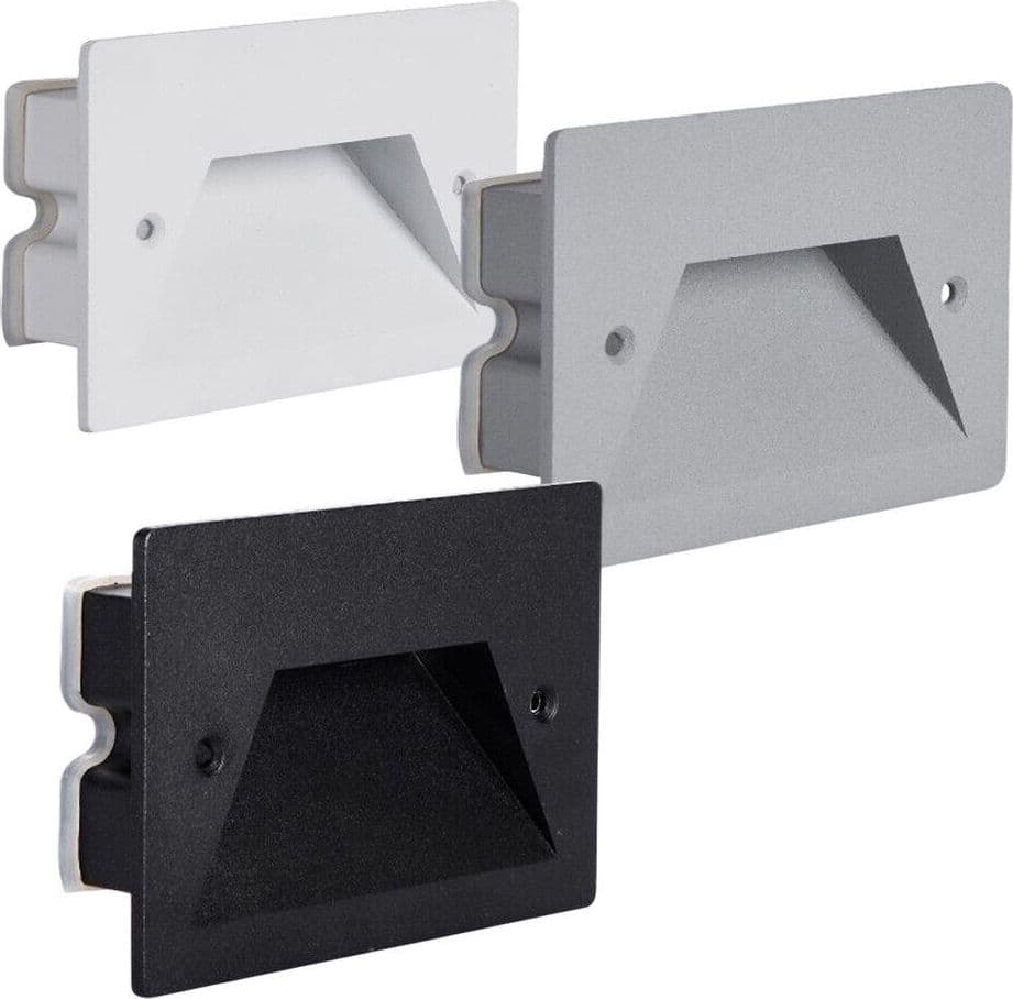 FARETTO INCASSO PER CASSETTA 503 SEGNAPASSO 3W TECNOLOGIA CCT CON SWITCH IP65 ES49-3C in Faretti da muro Trade Shop italia - Napoli, commercioVirtuoso.it