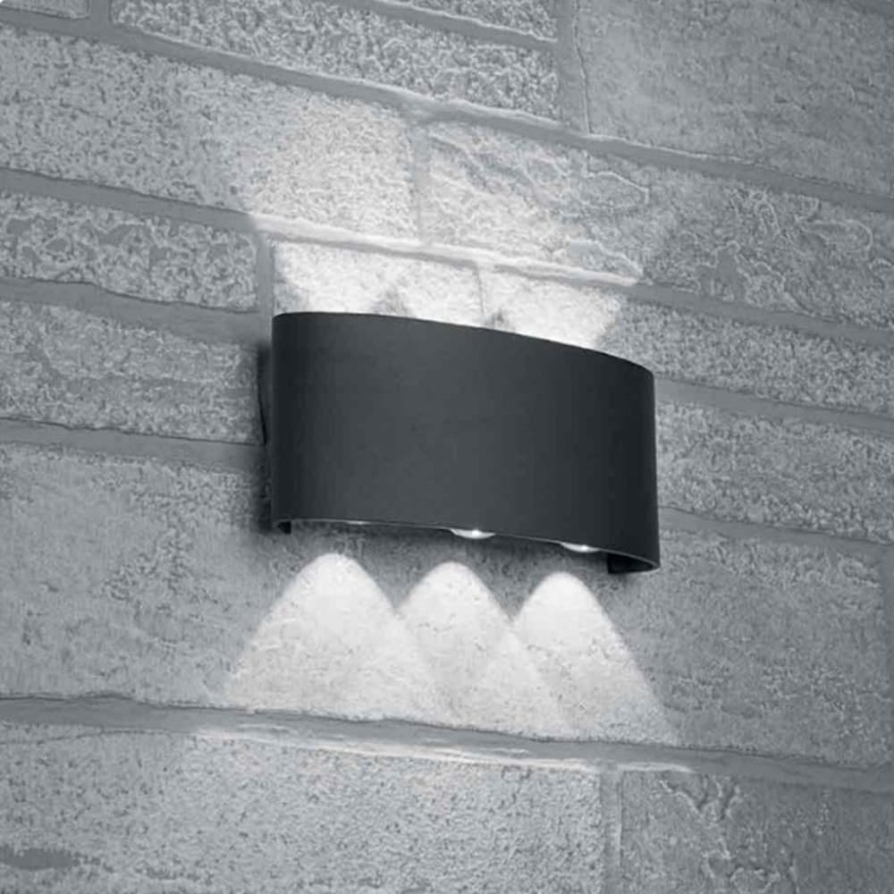 APPLIQUE LAMPADA LED DA MURO DOPPIA EMISSIONE LUMINOSA 16W LUCE SELEZIONABILE CCT ES68-3C in Applique Trade Shop italia - Napoli, commercioVirtuoso.it