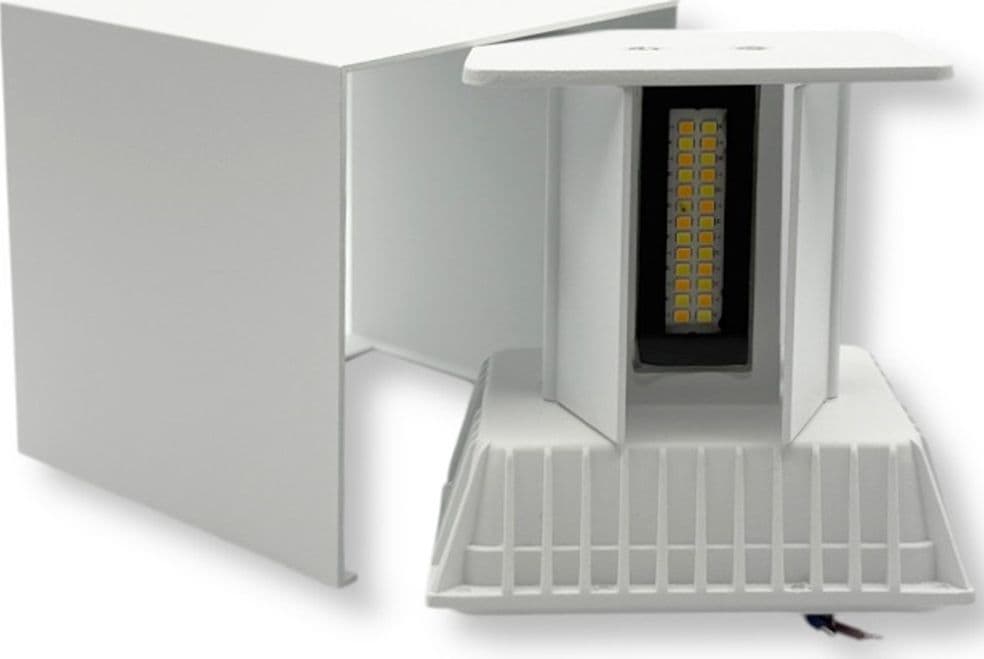 LAMPADA APPLIQUE LED MURO 22W DOPPIA EMISSIONE CCT 3IN1 LUCE SELEZIONABILE ESTERNO ES66-3C in Lampade da parete Trade Shop italia - Napoli, commercioVirtuoso.it