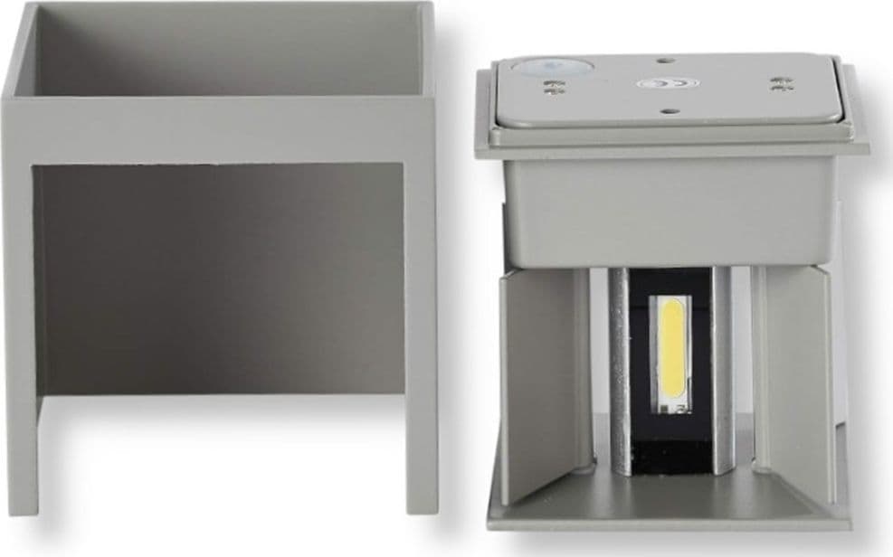 APPLIQUE LAMPADA MURO DOPPIO LED COB 12W FASCIO REGOLABILE CAMBIA COLORE CCT 3IN1 ES46-3C in Applique Trade Shop italia - Napoli, commercioVirtuoso.it