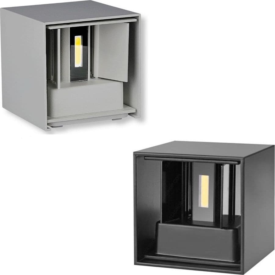 APPLIQUE LAMPADA MURO DOPPIO LED COB 12W FASCIO REGOLABILE CAMBIA COLORE CCT 3IN1 ES46-3C in Applique Trade Shop italia - Napoli, commercioVirtuoso.it