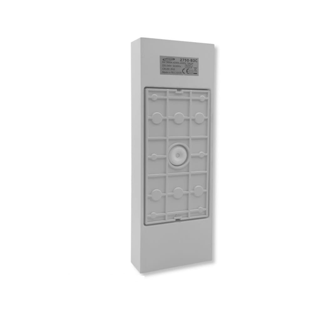 APPLIQUE DA ESTERNO RETTANGOLARE A DOPPIA EMISSIONE DI LUCE 8W TECNOLOGIA CCT IP65 2750-3C in Lampade da parete Trade Shop italia - Napoli, commercioVirtuoso.it