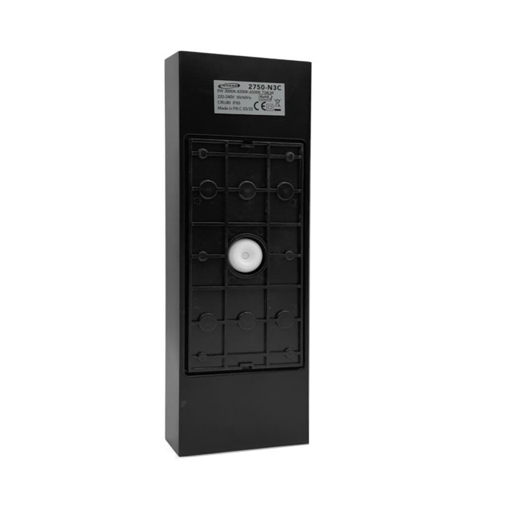 APPLIQUE DA ESTERNO RETTANGOLARE A DOPPIA EMISSIONE DI LUCE 8W TECNOLOGIA CCT IP65 2750-3C in Lampade da parete Trade Shop italia - Napoli, commercioVirtuoso.it