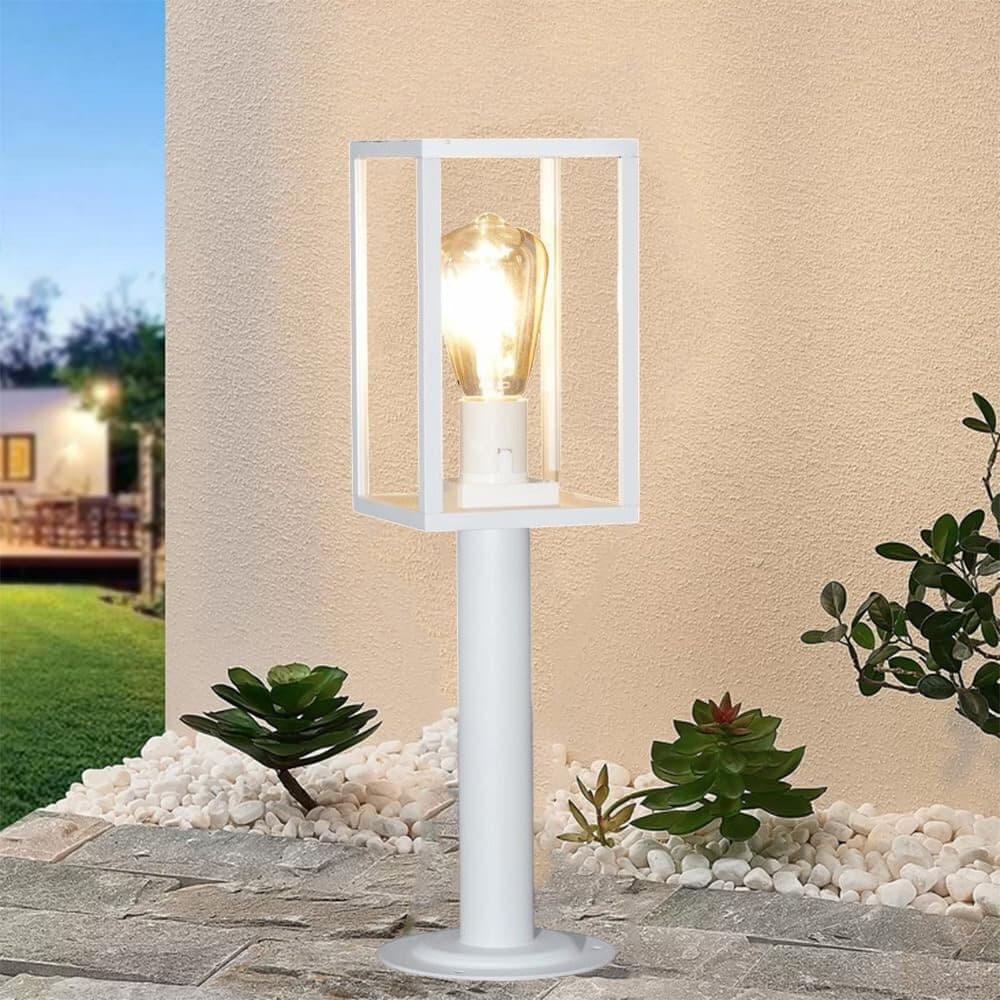LAMPIONE DA GIARDINO 48CM LAMPIONCINO DA TERRA PER VIALETTI ATTACCO E27 IP44 518PA-H480 in Luci per sentieri Trade Shop italia - Napoli, commercioVirtuoso.it