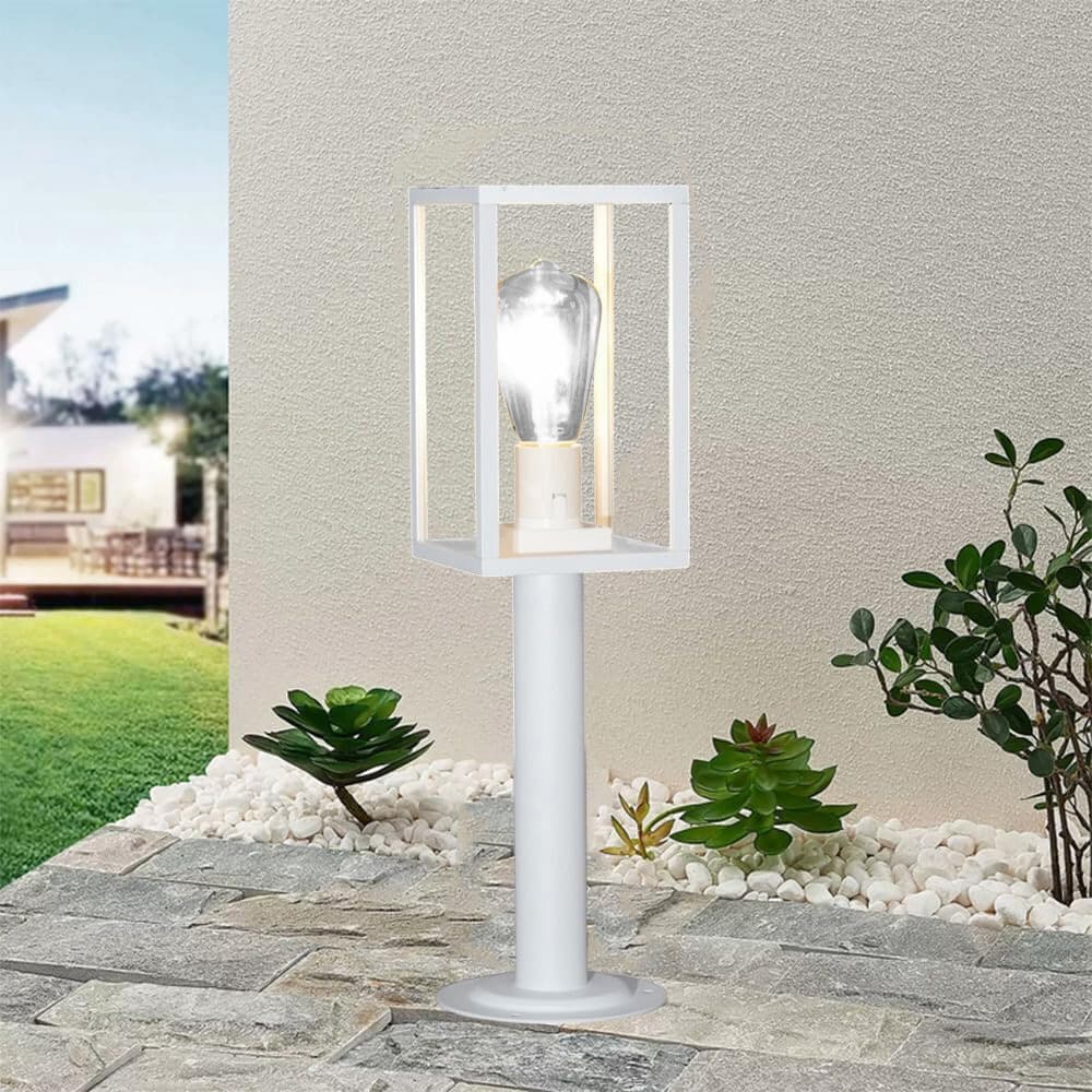 LAMPIONE DA GIARDINO 48CM LAMPIONCINO DA TERRA PER VIALETTI ATTACCO E27 IP44 518PA-H480 in Luci per sentieri Trade Shop italia - Napoli, commercioVirtuoso.it
