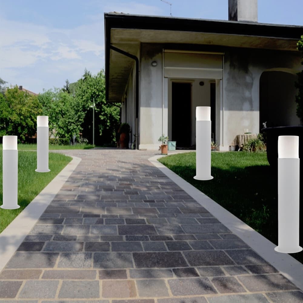 LAMPIONE DA GIARDINO MODERNO 44CM LAMPADA DA TERRA VIALETTI E27 ESTERNO IP44 529PA-B440 in Luci per sentieri Trade Shop italia - Napoli, commercioVirtuoso.it