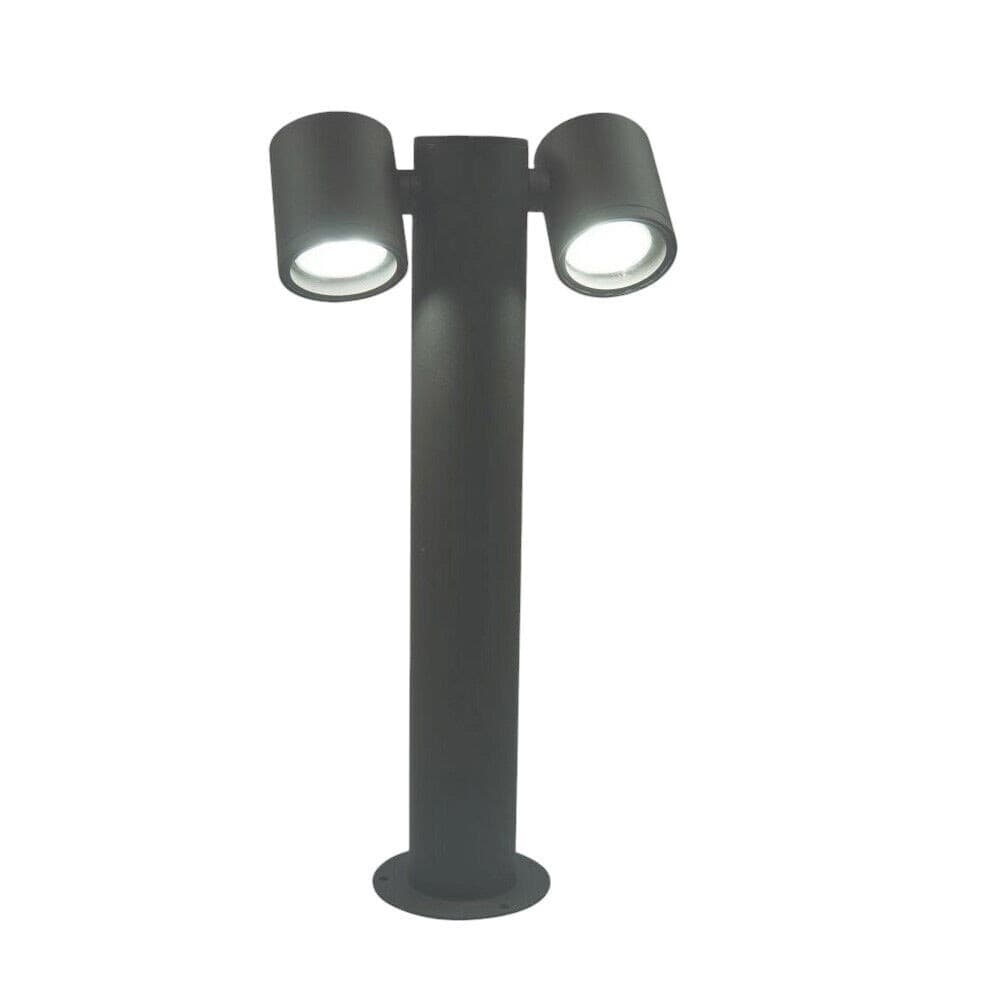 LAMPIONE GIARDINO MODERNO CON DIFFUSORI ORIENTABILI LAMPADA ATTACO GU10 IP44 539PB-B440 in Luci per sentieri Trade Shop italia - Napoli, commercioVirtuoso.it