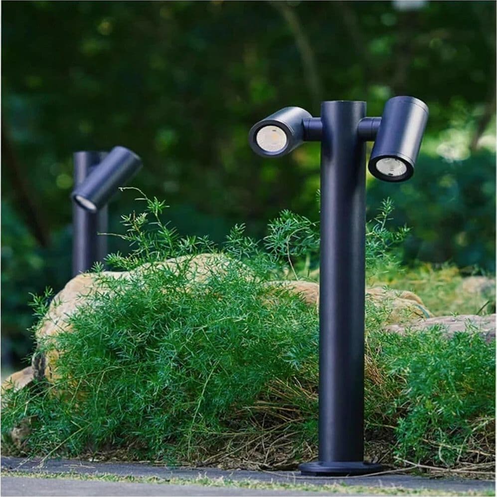 LAMPIONE GIARDINO MODERNO CON DIFFUSORI ORIENTABILI LAMPADA ATTACO GU10 IP44 539PB-B440 in Luci per sentieri Trade Shop italia - Napoli, commercioVirtuoso.it