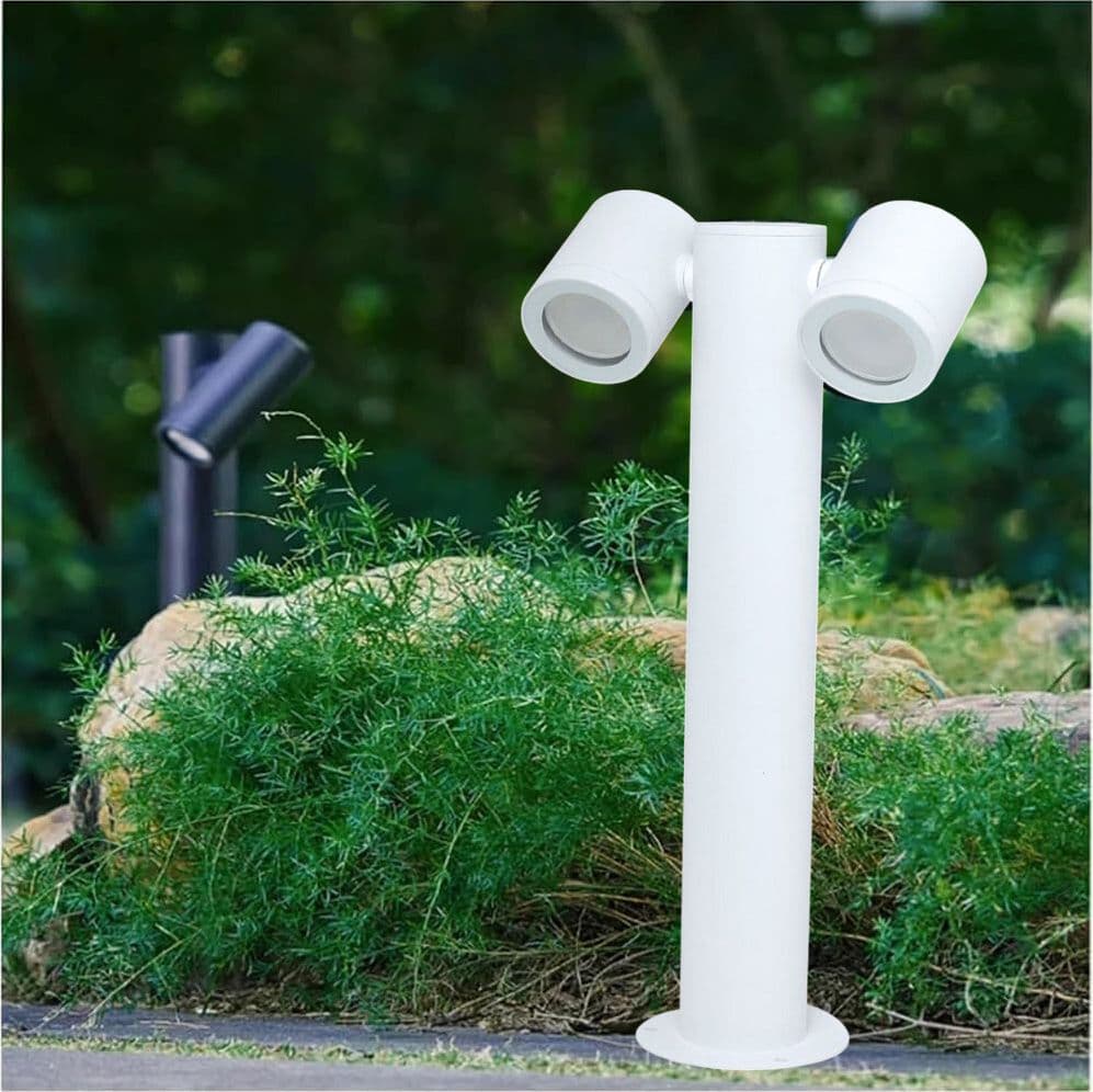 LAMPIONE GIARDINO MODERNO CON DIFFUSORI ORIENTABILI LAMPADA ATTACO GU10 IP44 539PB-B440 in Luci per sentieri Trade Shop italia - Napoli, commercioVirtuoso.it
