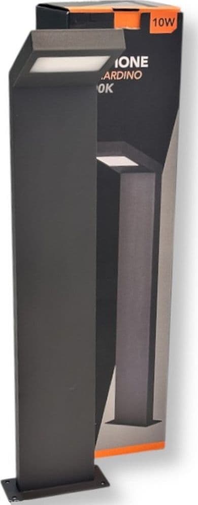 LAMPADA APPLIQUE LED DA GIARDINO 10W IP54 LAMPIONE BOLLARD DA TERRA LUCE 4000K 954PA-H580 in Luci per sentieri Trade Shop italia - Napoli, commercioVirtuoso.it