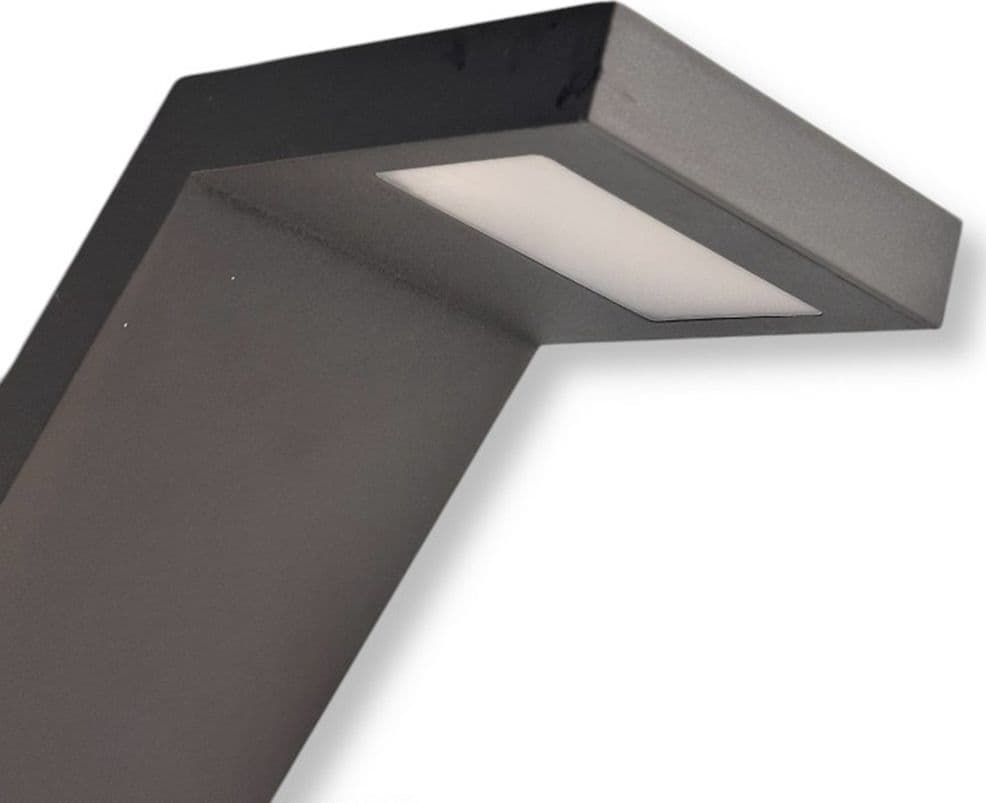 LAMPADA APPLIQUE LED DA GIARDINO 10W IP54 LAMPIONE BOLLARD DA TERRA LUCE 4000K 954PA-H580 in Luci per sentieri Trade Shop italia - Napoli, commercioVirtuoso.it