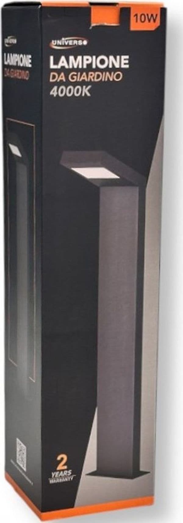 LAMPADA APPLIQUE LED DA GIARDINO 10W IP54 LAMPIONE BOLLARD DA TERRA LUCE 4000K 954PA-H580 in Luci per sentieri Trade Shop italia - Napoli, commercioVirtuoso.it