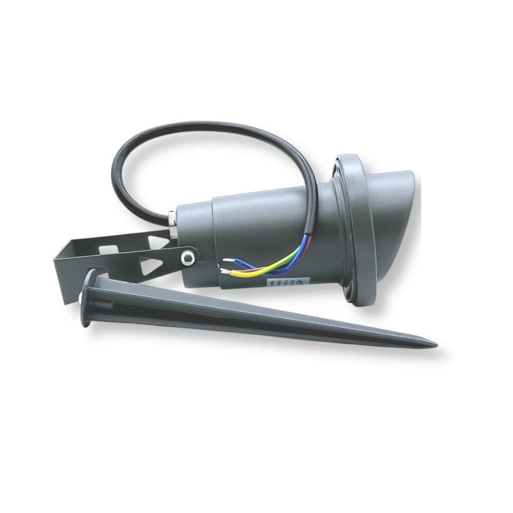 FARETTO ESTERNO DA GIARDINO DOPPIA ISTALLAZIONE CON PICCHETTO STAFFA GU10 IP65 ET-01 in Lampade da parete Trade Shop italia - Napoli, commercioVirtuoso.it