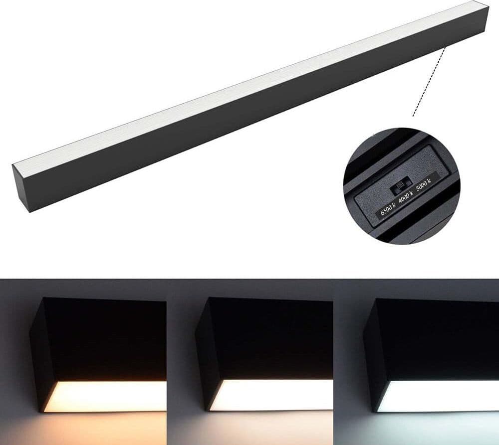 LAMPADARIO LED LINEARE A SOSPENSIONE SOFFITTO 40W MODULARE TECNOLOGIA CCT LL57-120C-3C in Lampade a sospensione Trade Shop italia - Napoli, commercioVirtuoso.it