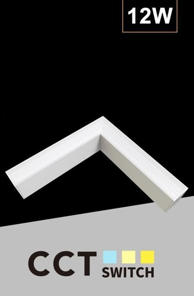LAMPADA DI RACCORDO CONNETTORE A L PER LAMPADARIO 12W LUCE SELEZIONABILE CCT LL57-L-3C in Applique Trade Shop italia - Napoli, commercioVirtuoso.it